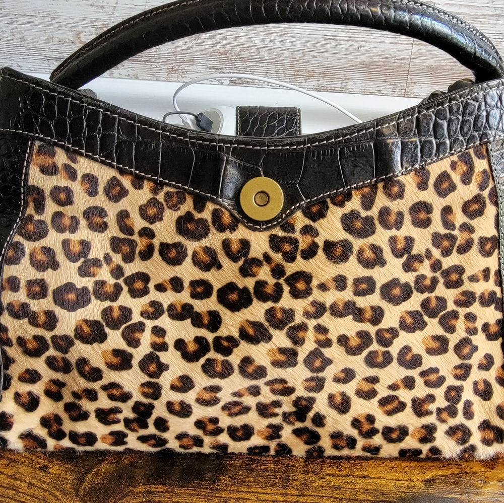 Cheetah Brahim Handbag
